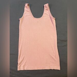Chic Pink Sleeveless Top